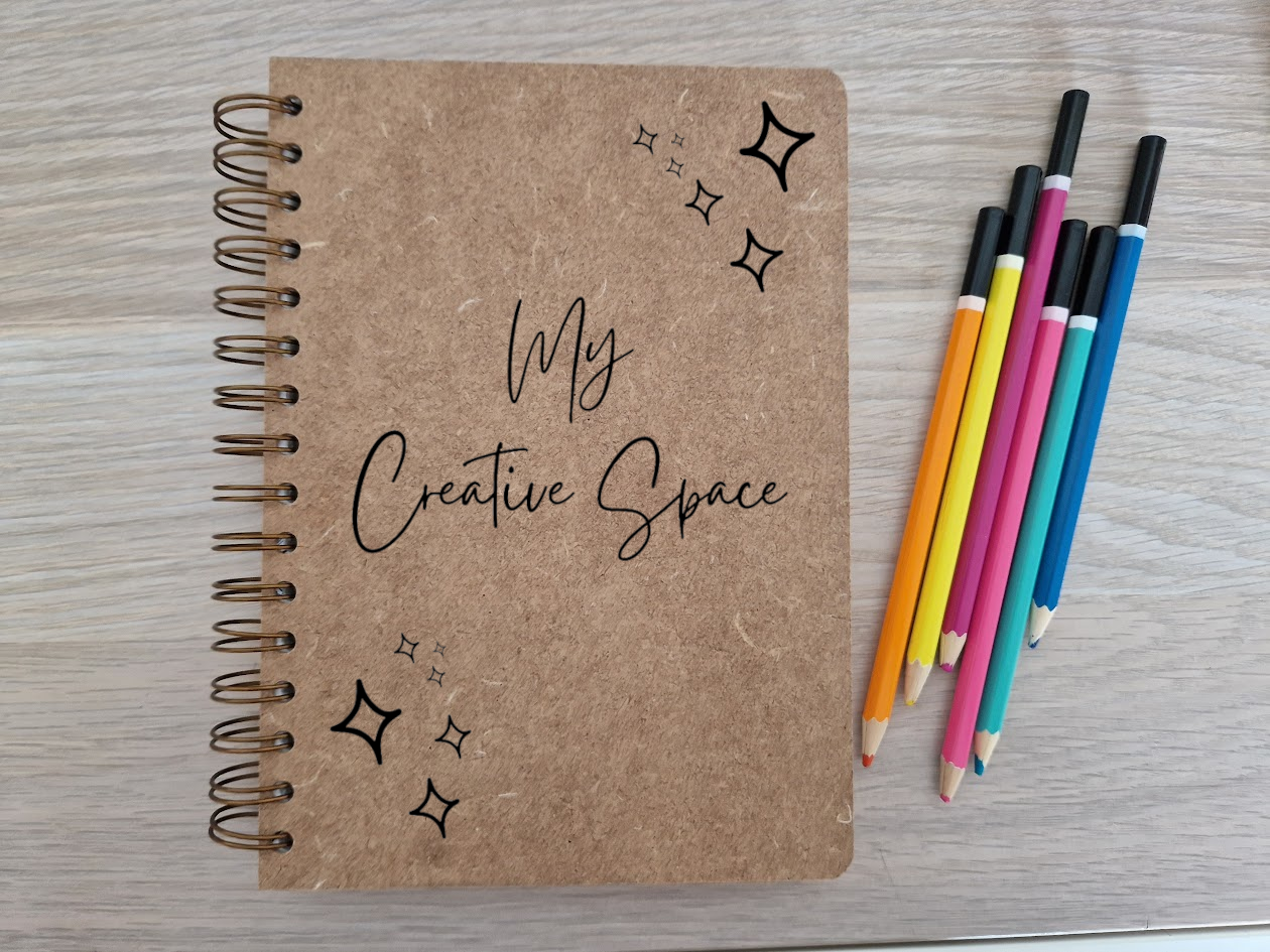 My Creative Space Sketchbook A5 - Love K J Designs