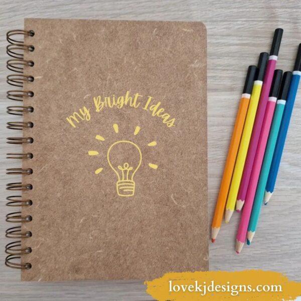 My Bright Ideas Sketchbook - Love K J Designs